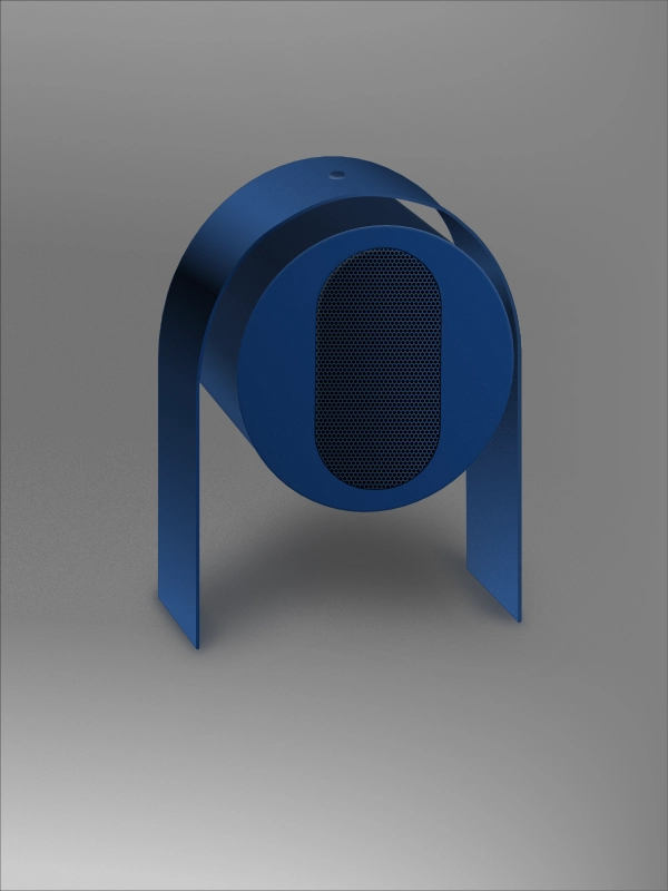 Fiberglass speaker - Martin Kania Design